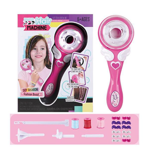 اسباب بازی لوازم آرایشی دستگاه بافت مو کوچک با نخ رنگی BRAIDED HAIR MACHINE _اکسسوری